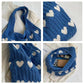 HEART KNITTED BAG