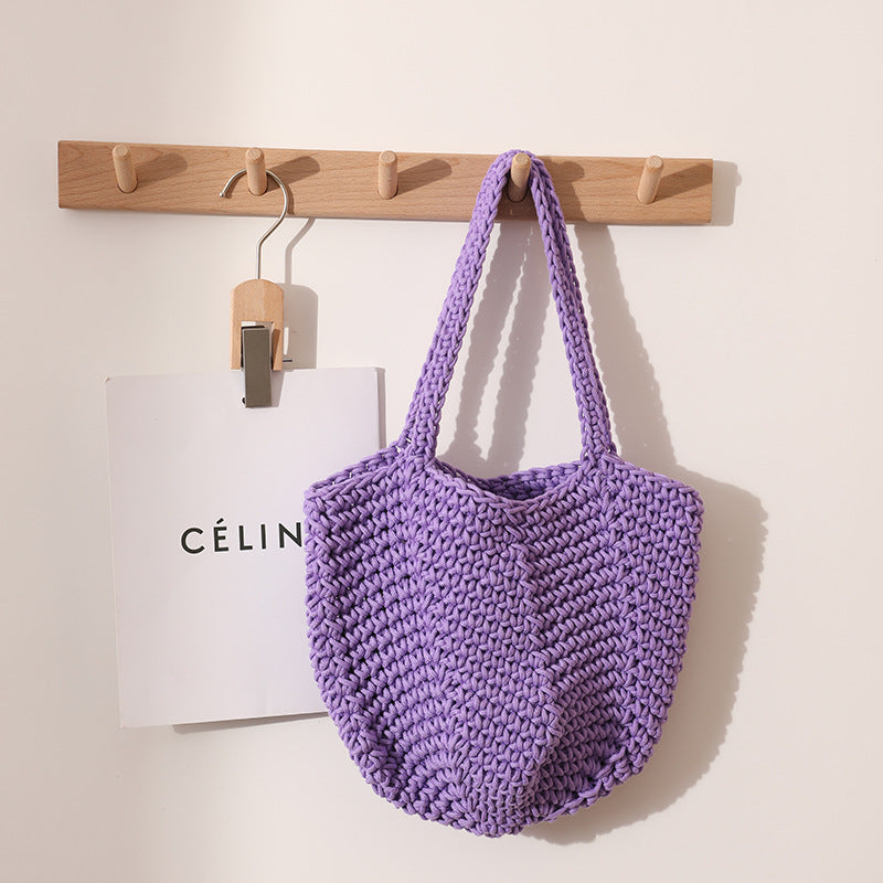 WOVEN SHOULDER BAG