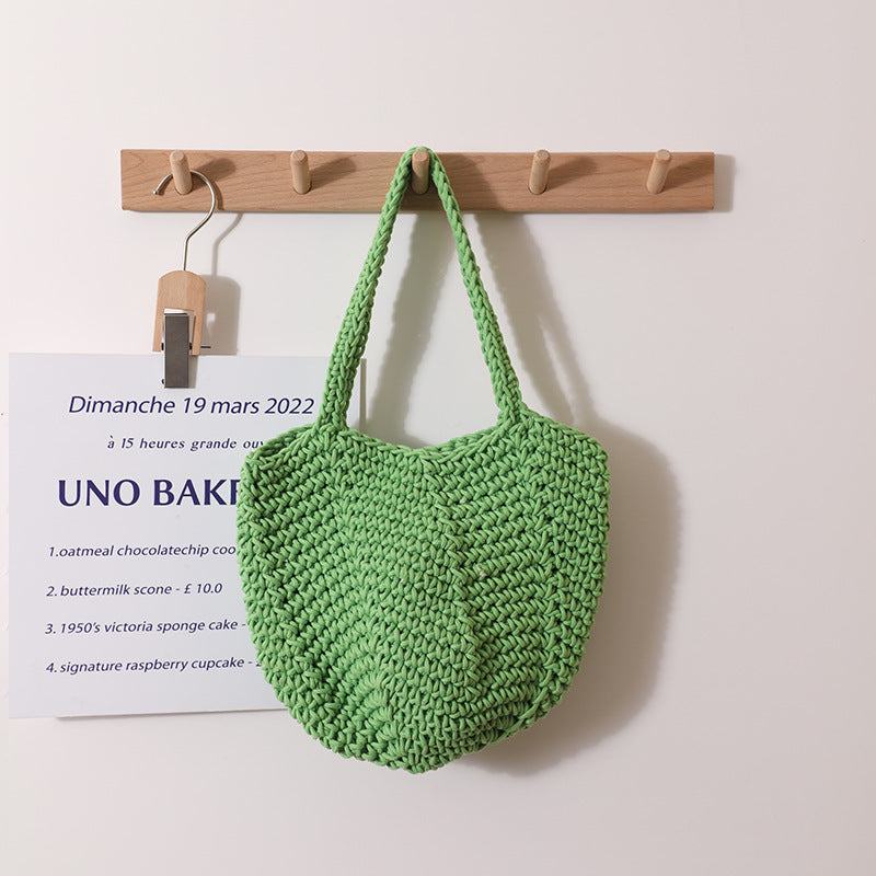 WOVEN SHOULDER BAG