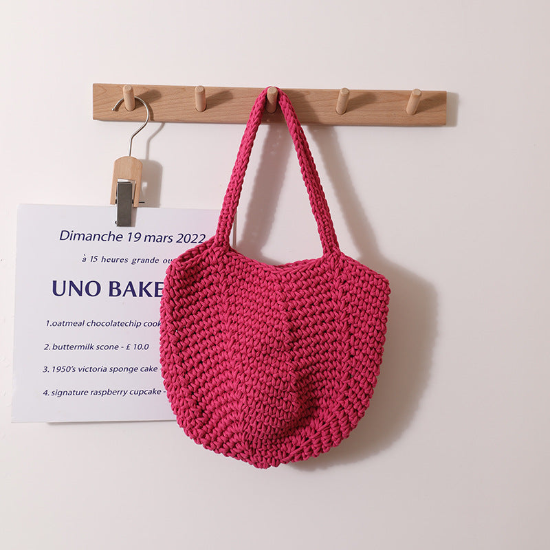 WOVEN SHOULDER BAG