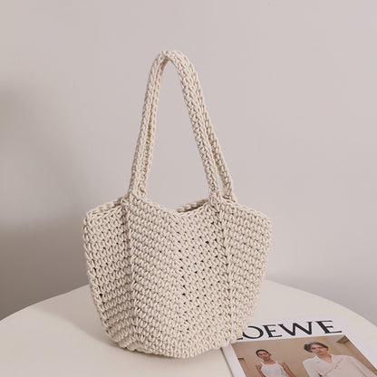 WOVEN SHOULDER BAG